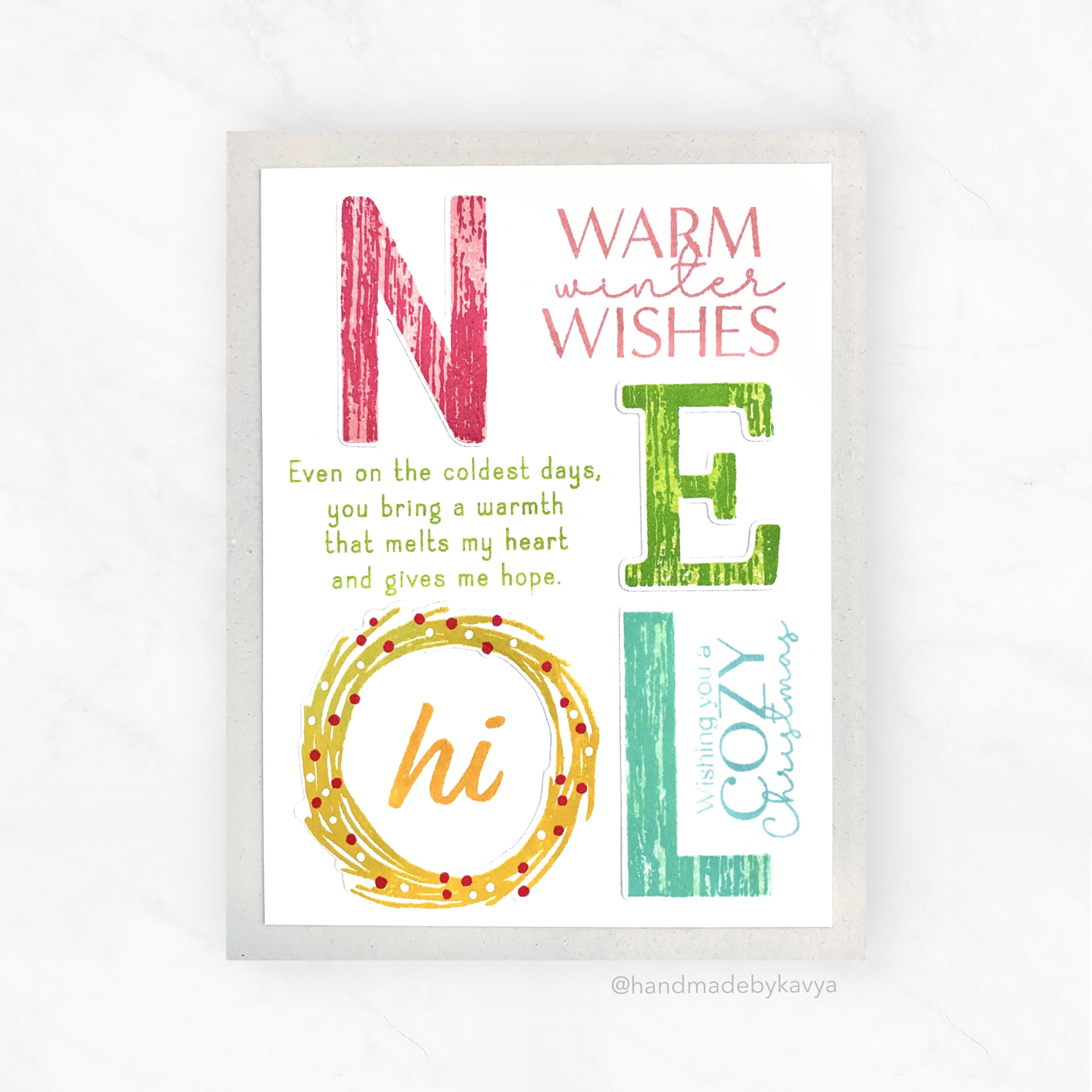 Inside Greetings: Warmth Mini Stamp Set