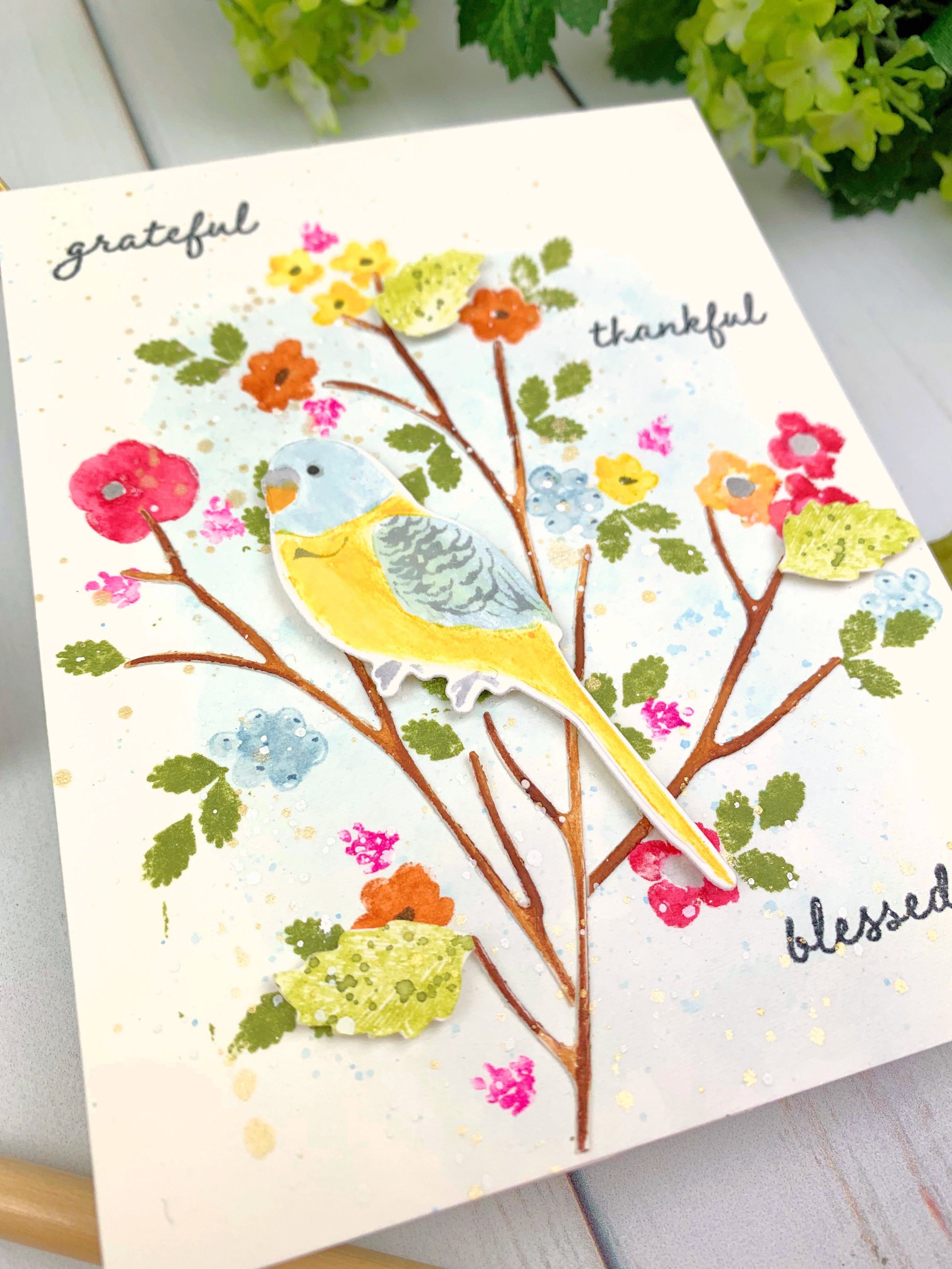 Feathered Friends Mini 5 Mini Stamp Set