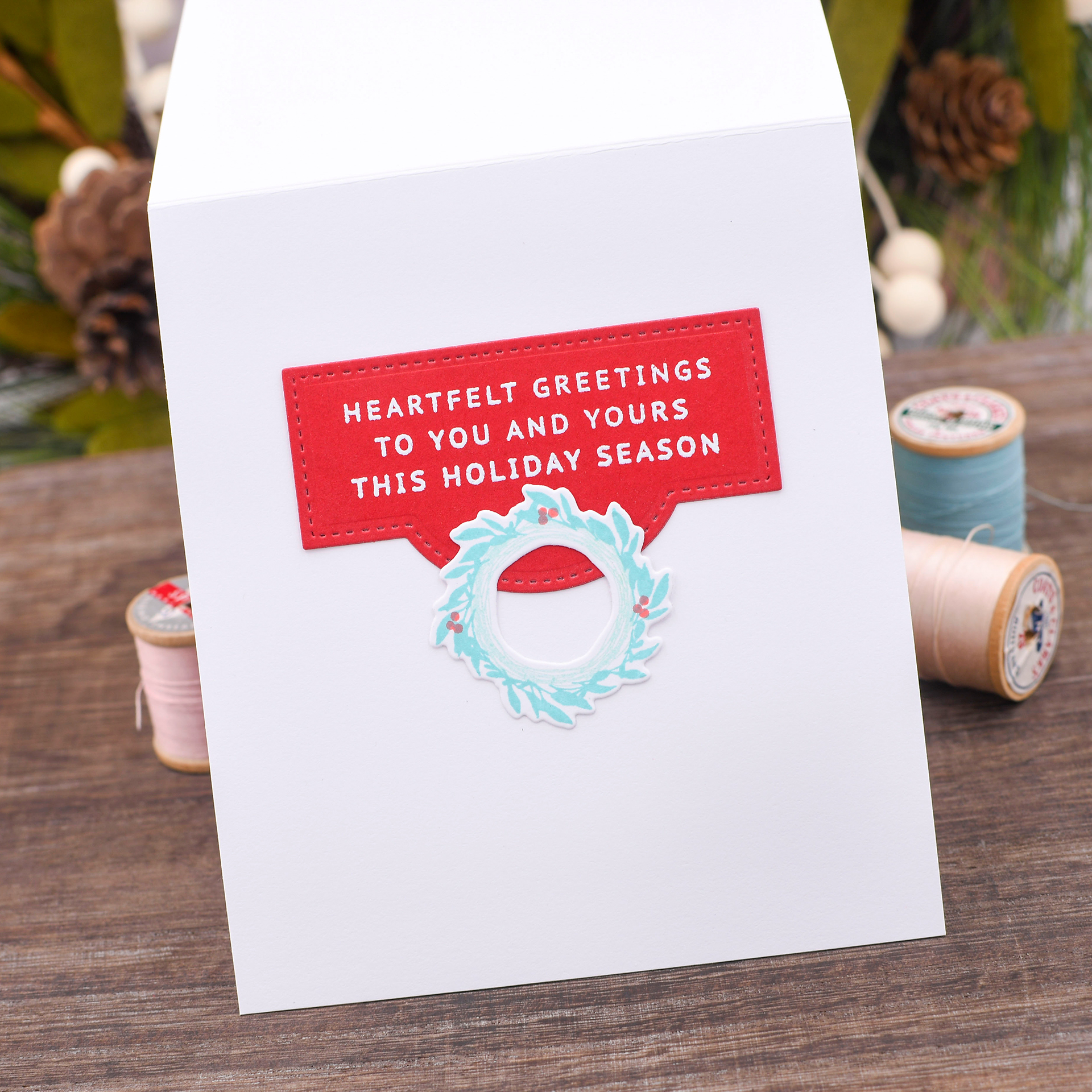 Inside Greetings: Season's Greetings Mini Stamp Set