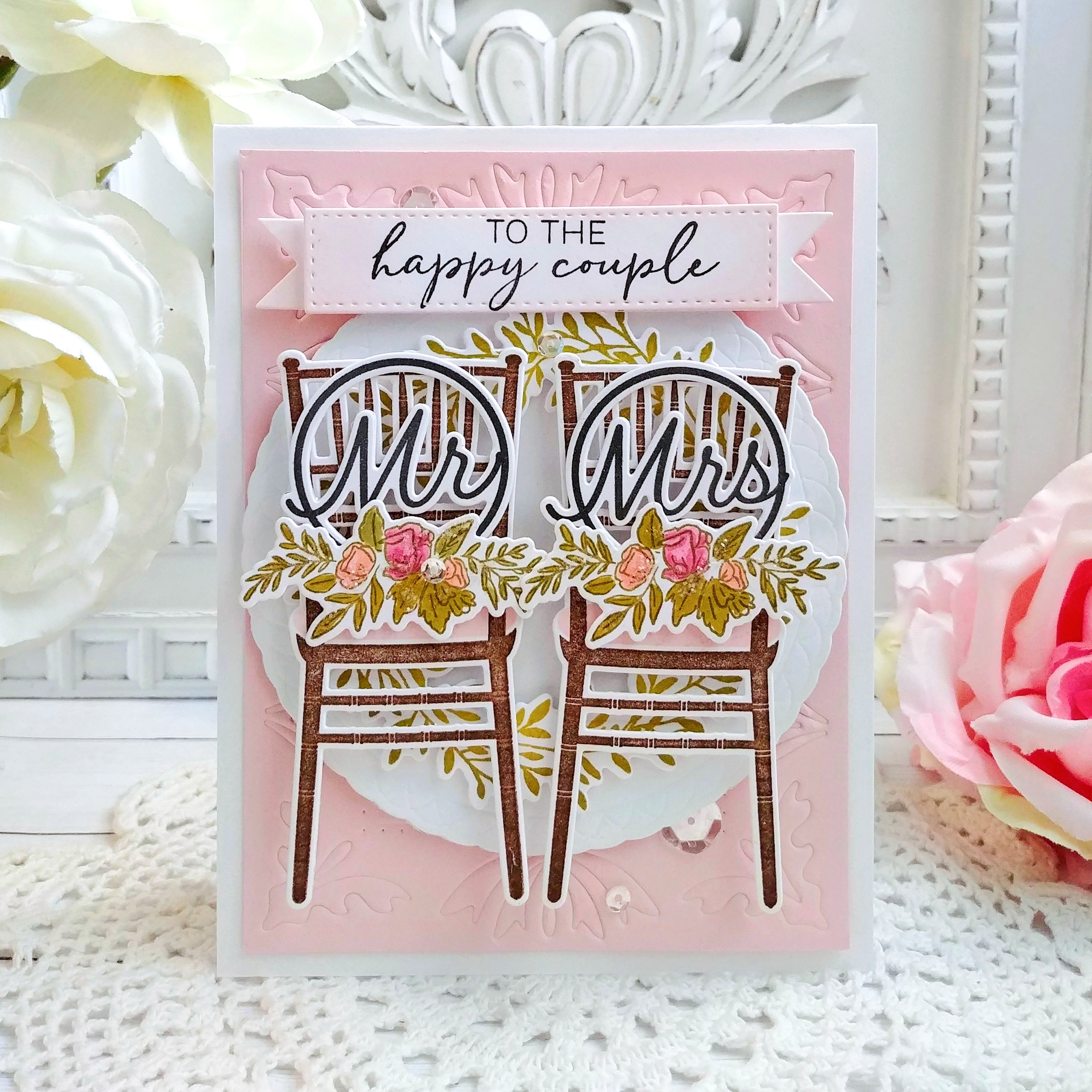 Just Married Stamp Set