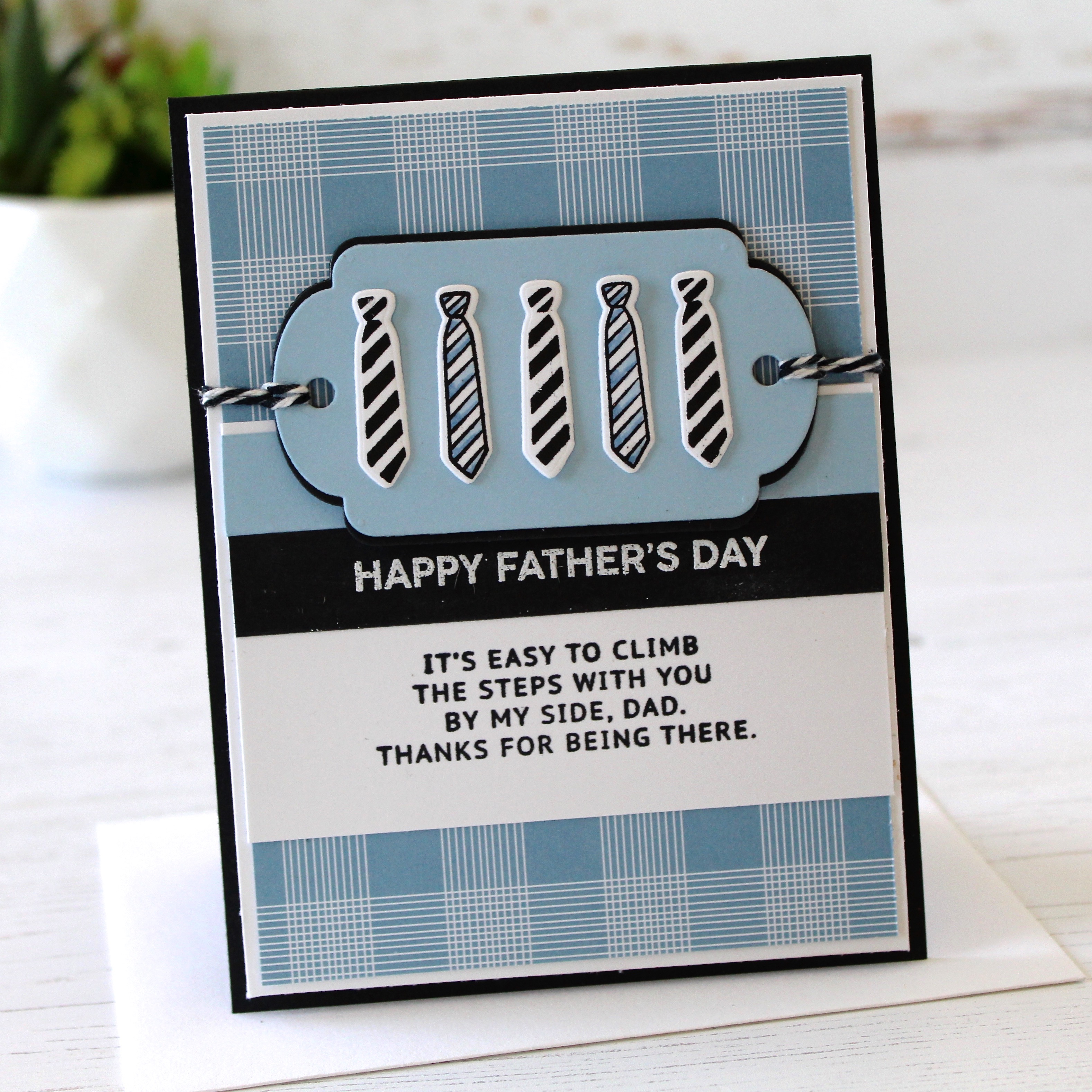 Inside Greetings: Thanks Dad Mini Stamp Set