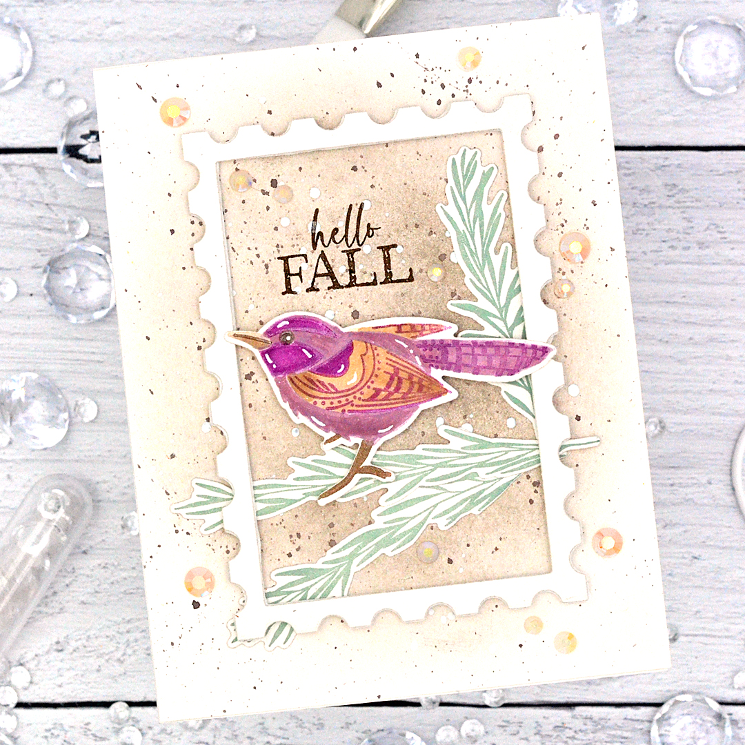 Feathered Friends Mini 14 Mini Stamp Set