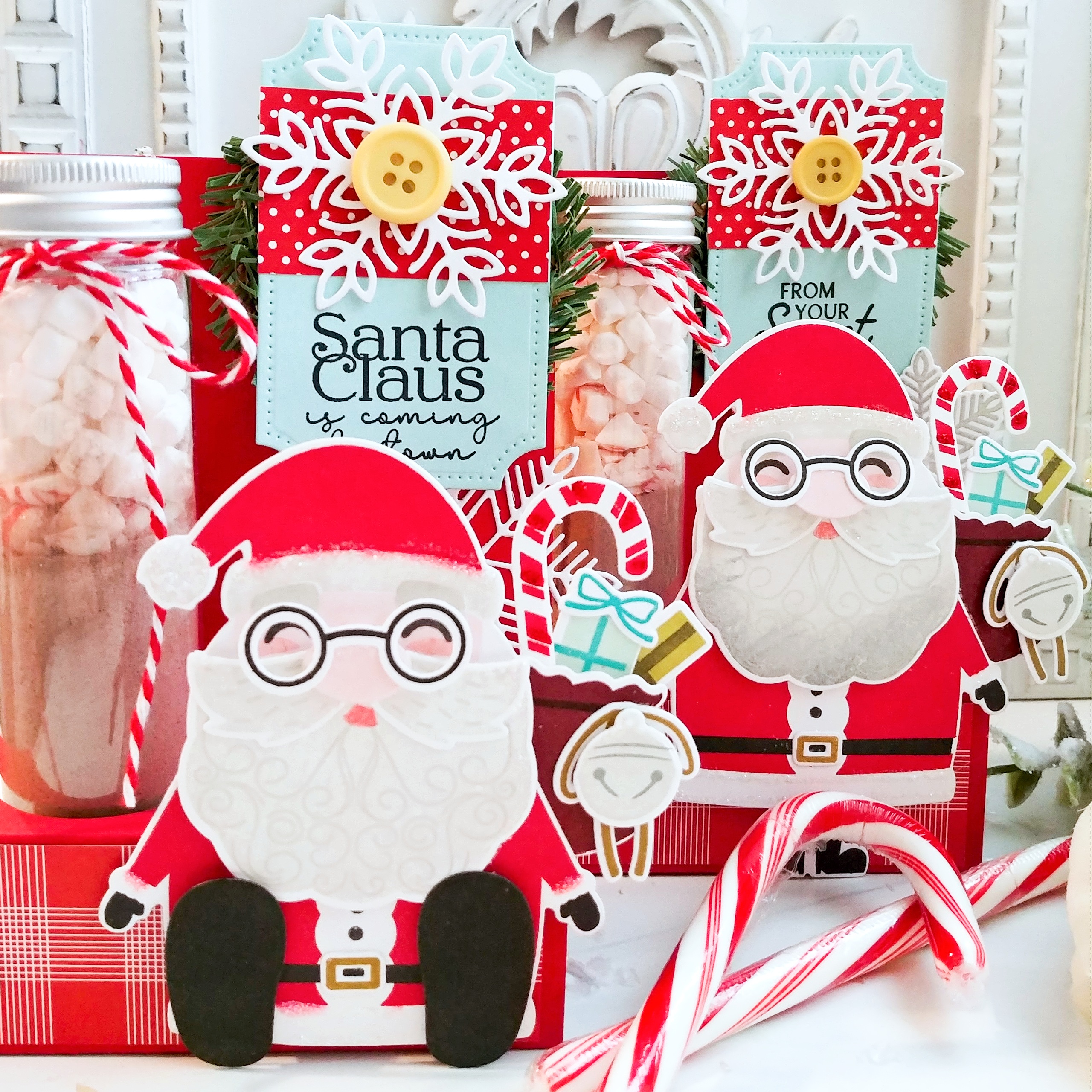 Build-A-Santa Stamp Set