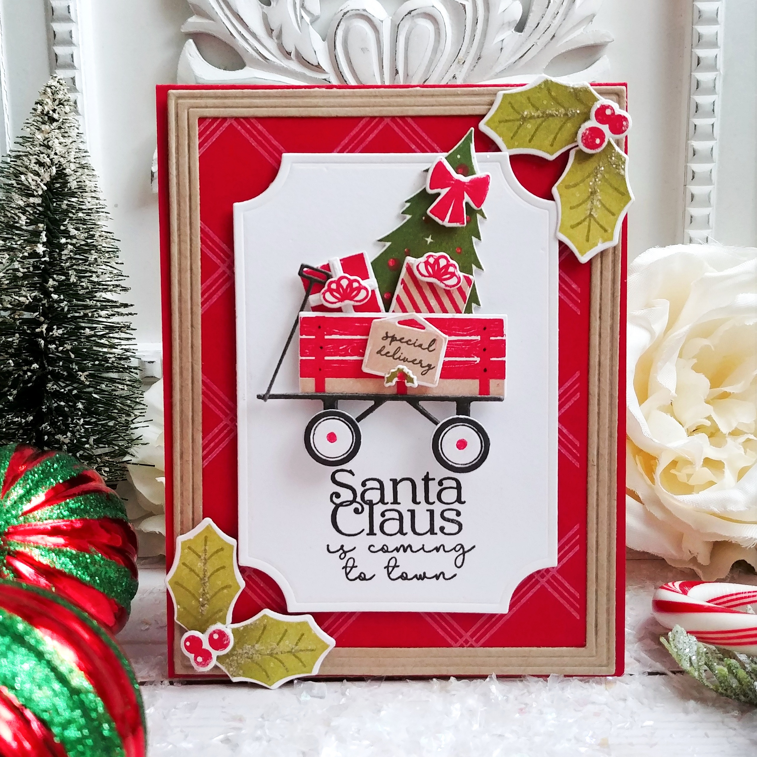 Holiday Wagon Stamp Set