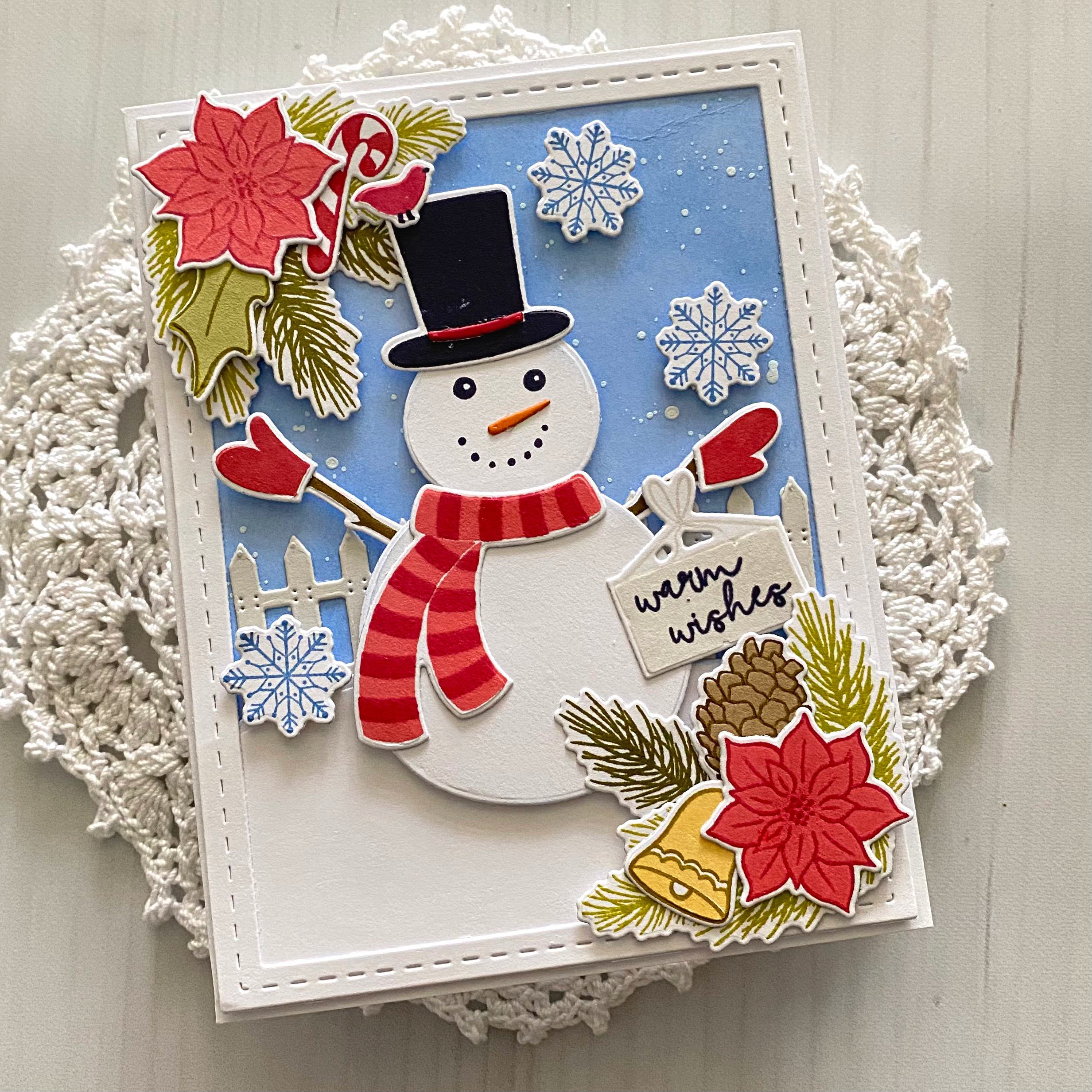 Papertrey Ink Deliver by December 25th Clear Stamps 1453