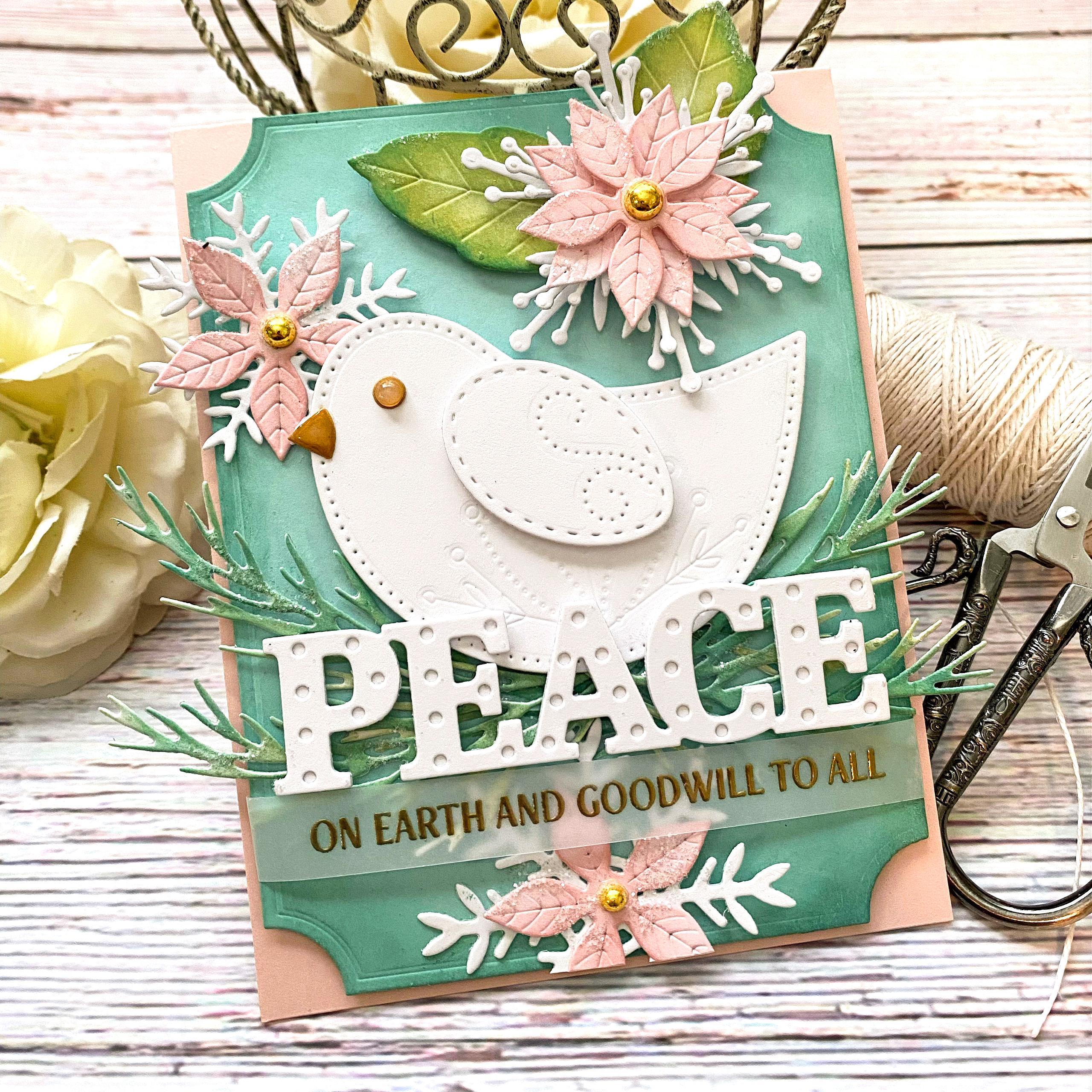 Larger than Life: Peace Sentiments Mini Stamp Set