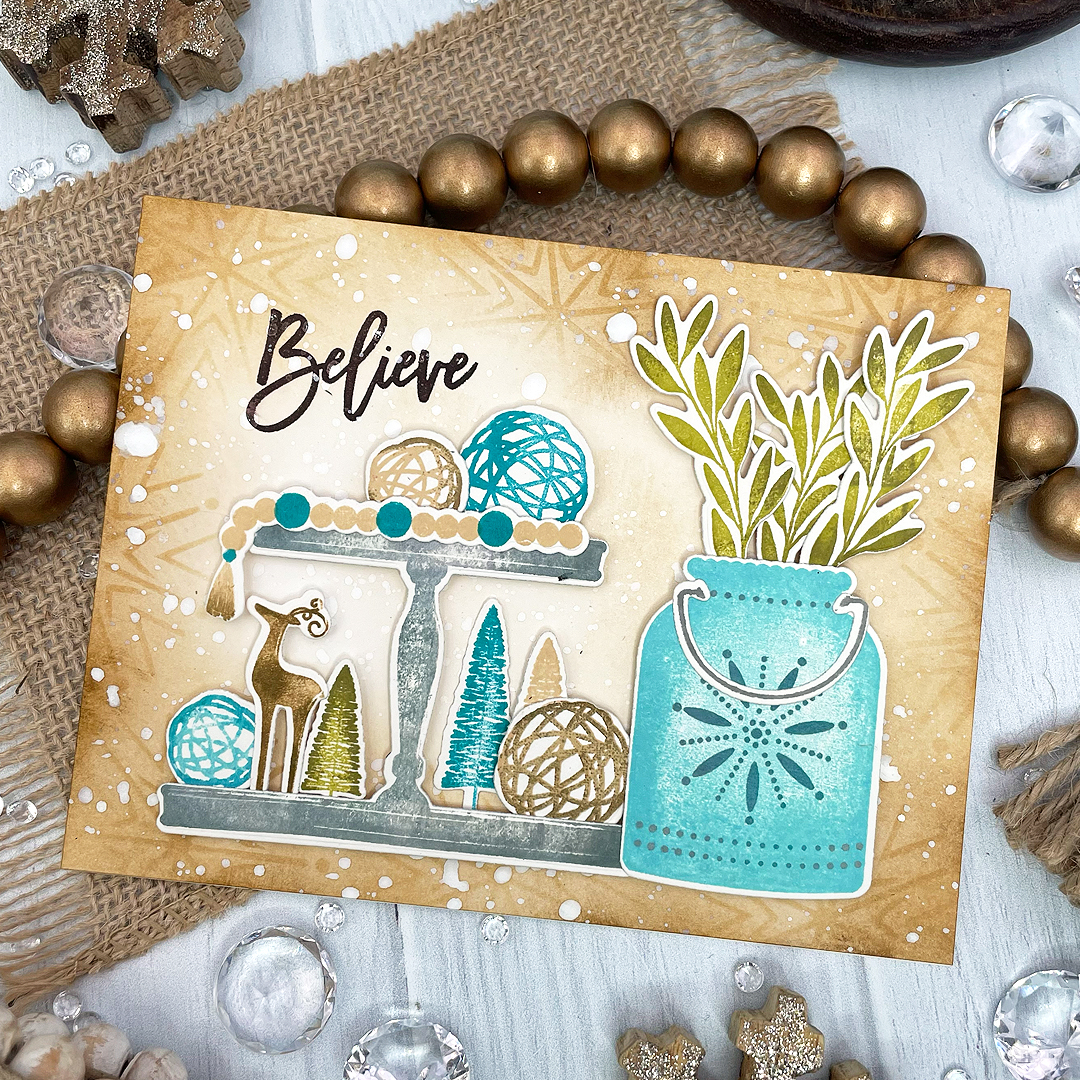 Larger than Life: Believe Sentiments Mini Stamp Set