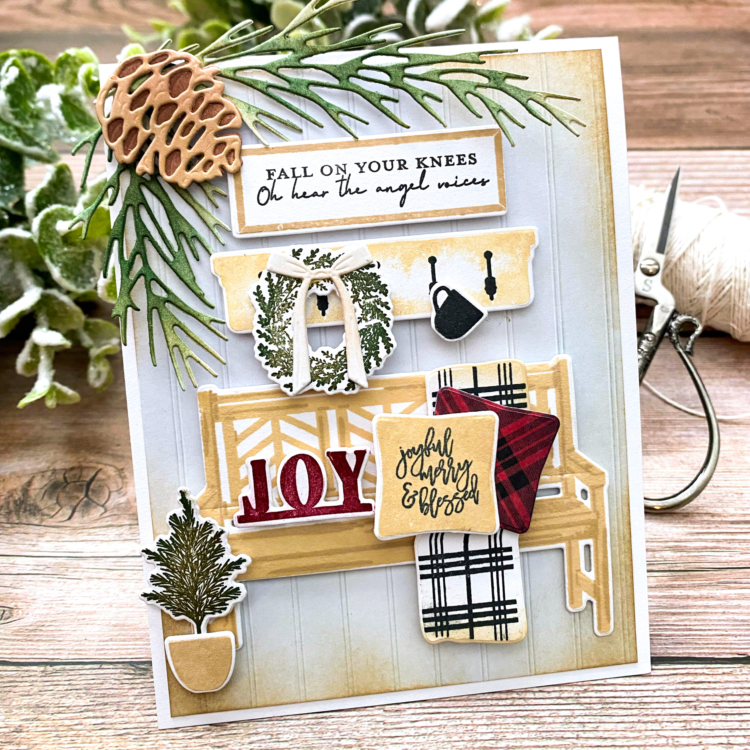 Winter Bench Stamp Set