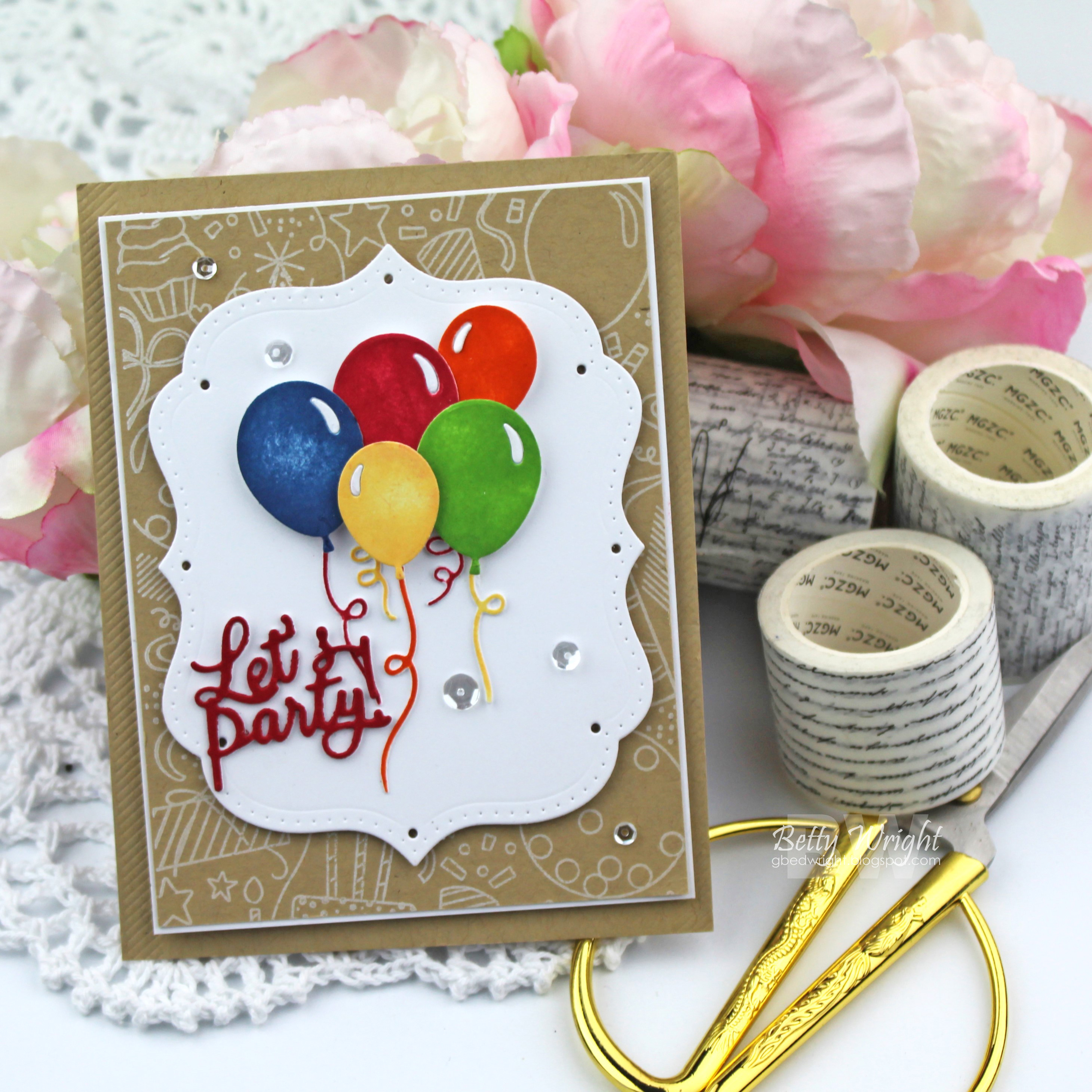 Birthday Background Stamp Set