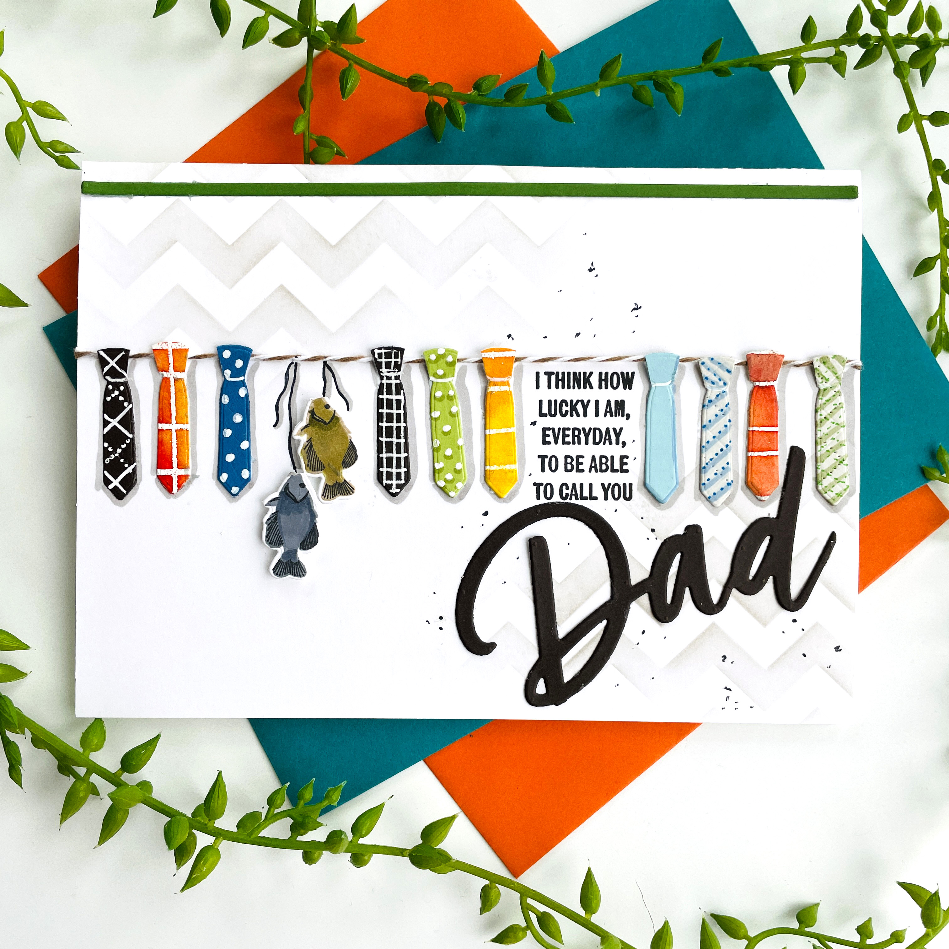 Larger than Life: Dad Mini Stamp Set