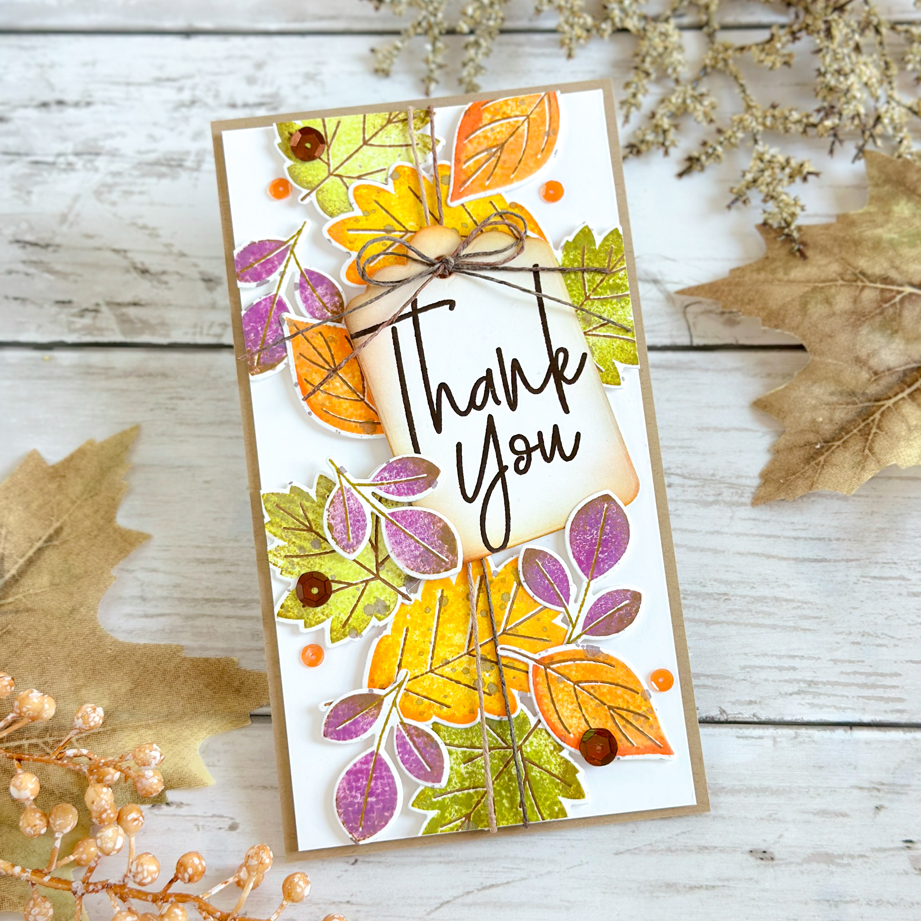 Give Thanks Sentiments Stamp Set