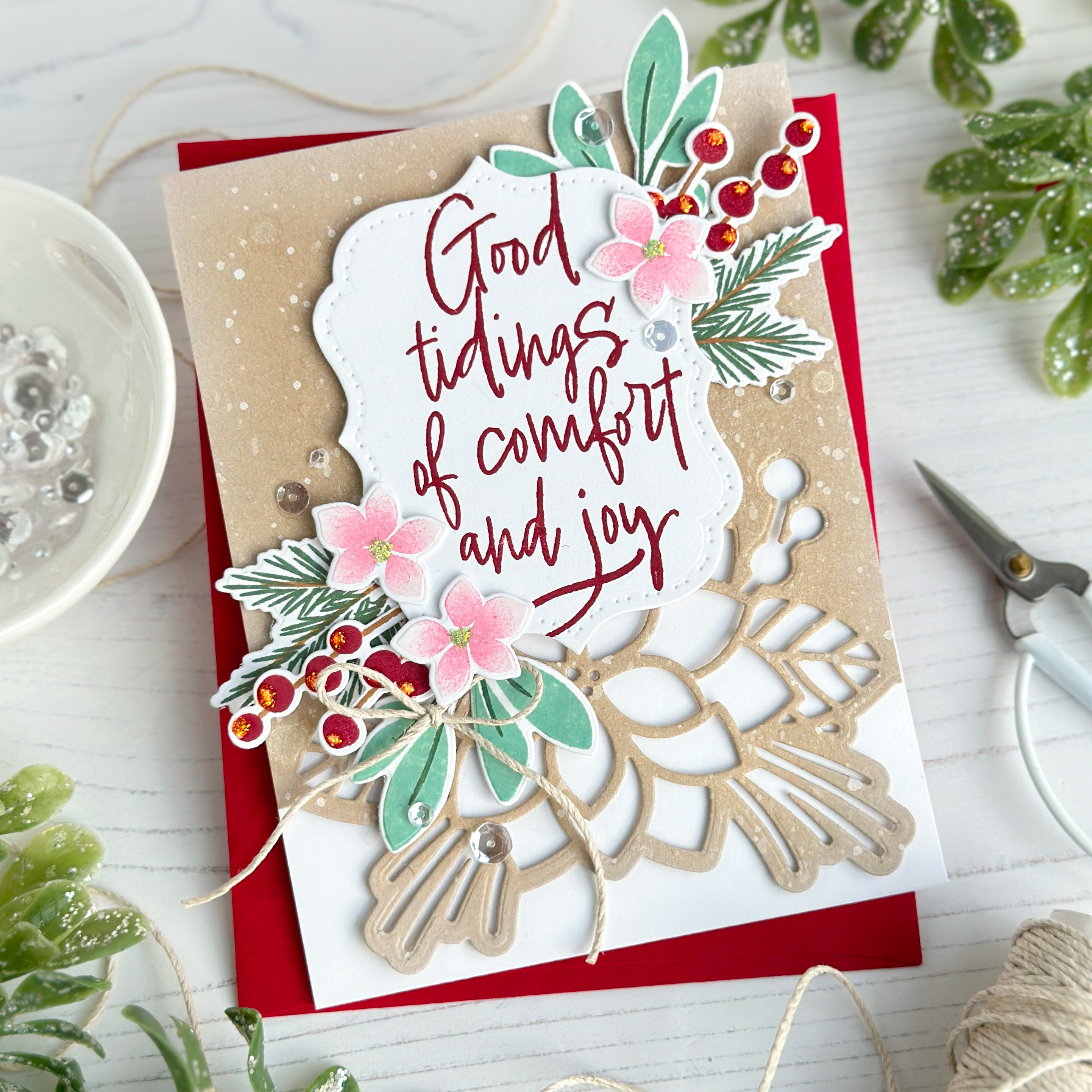 With Great Joy Sentiments Stamp Set