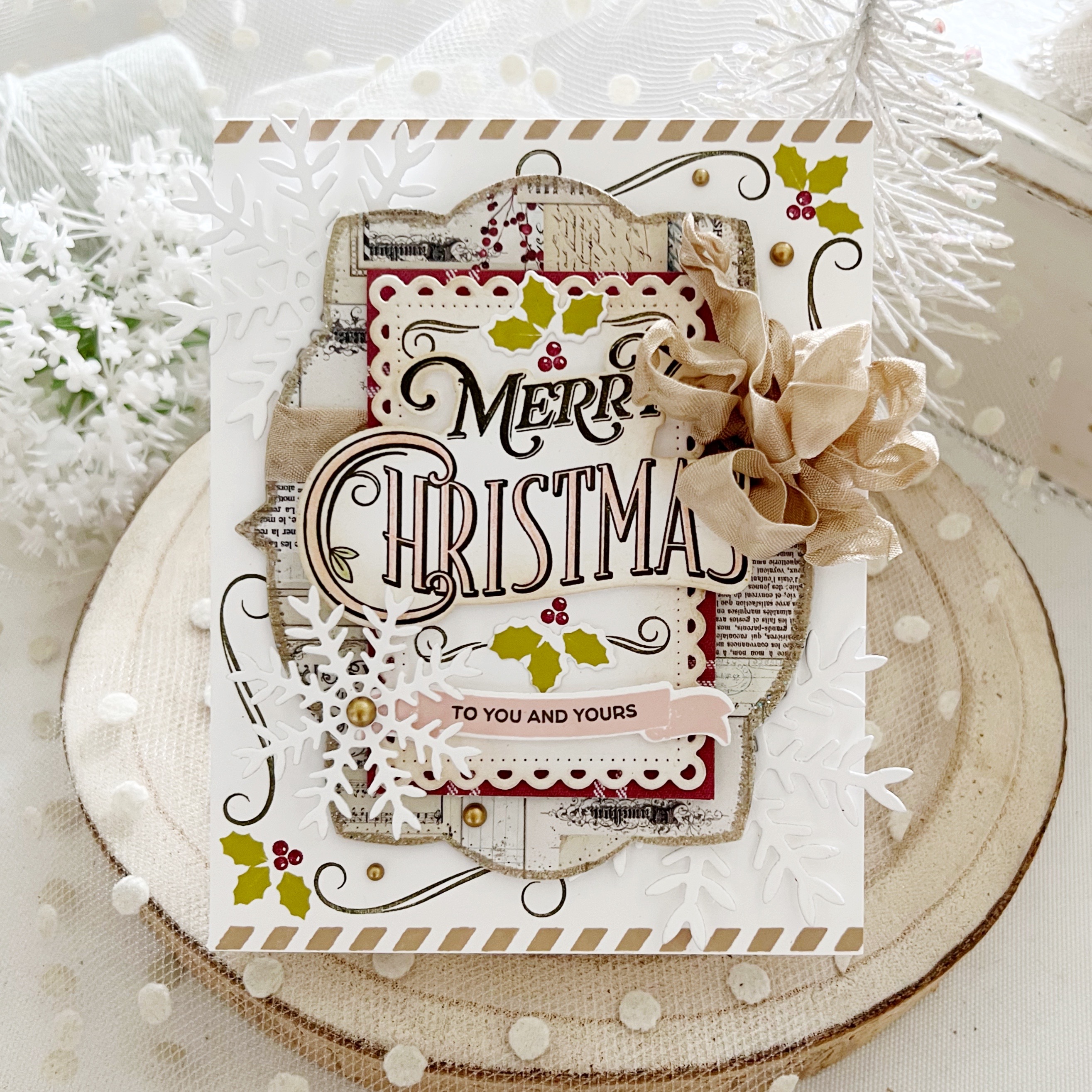 Vintage Holiday Flair Stamp Set