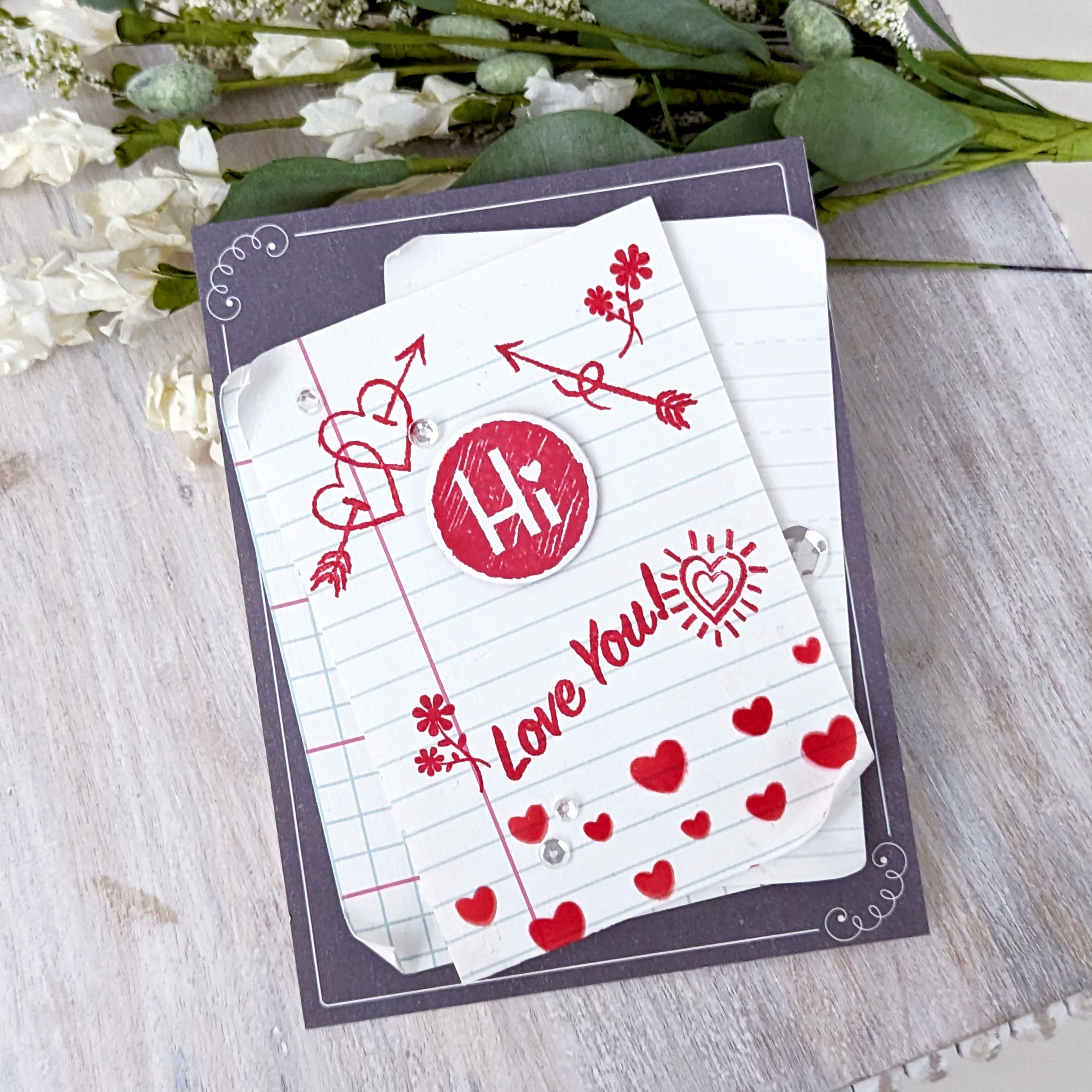 Chalkboard Love Stamp Set