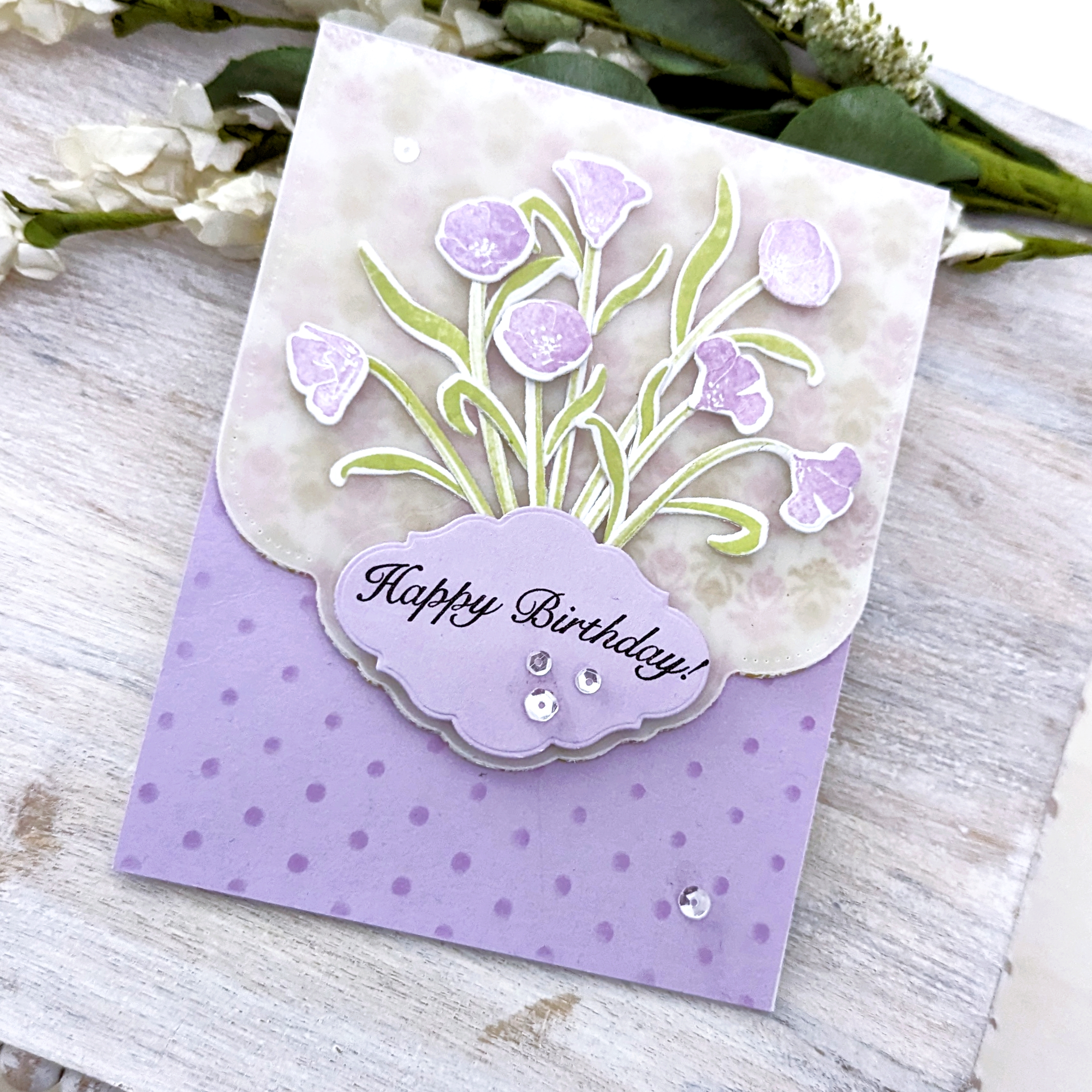 Lofty Petals Stamp Set