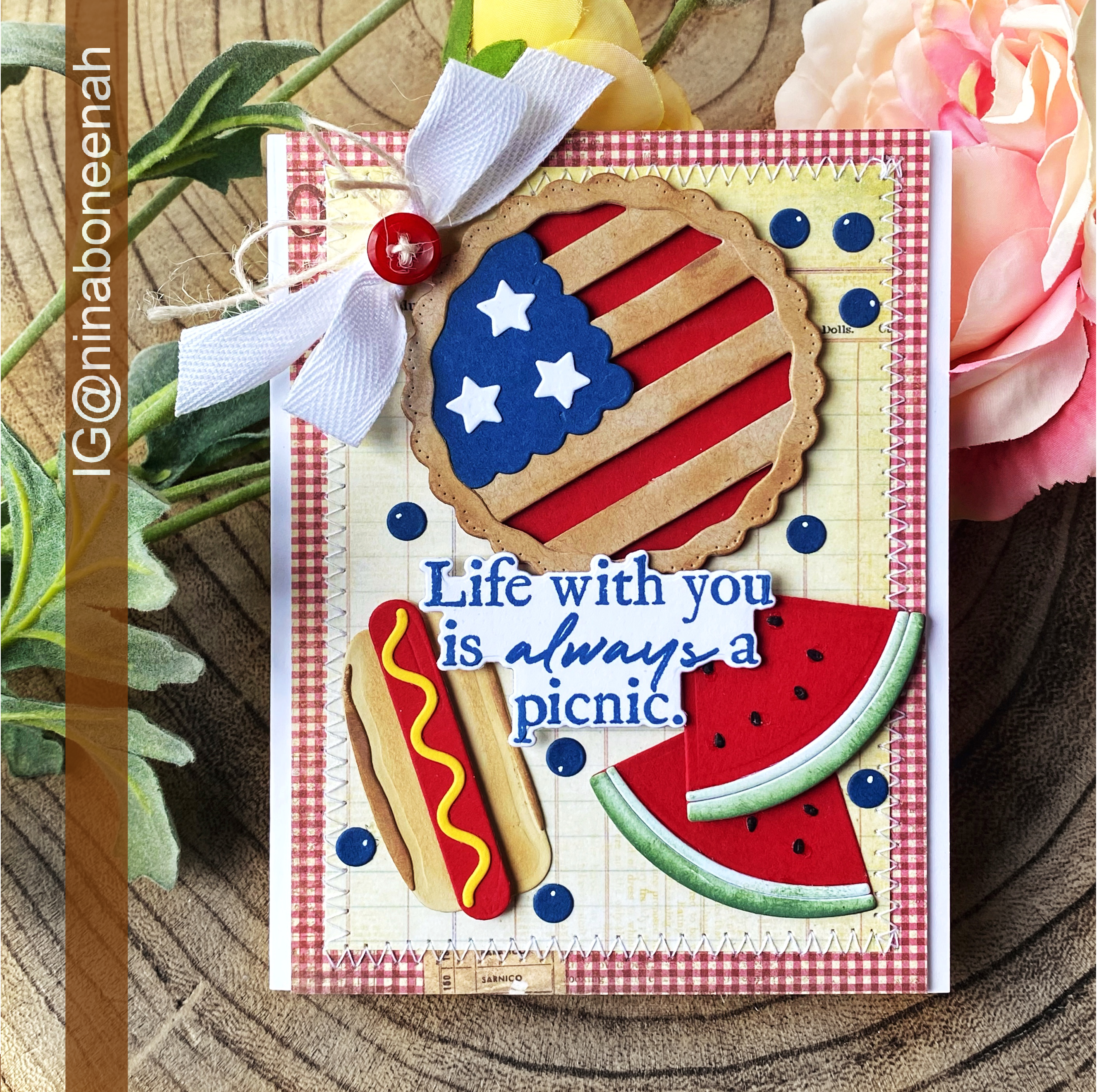 Life's a Picnic Sentiments Stamp Set