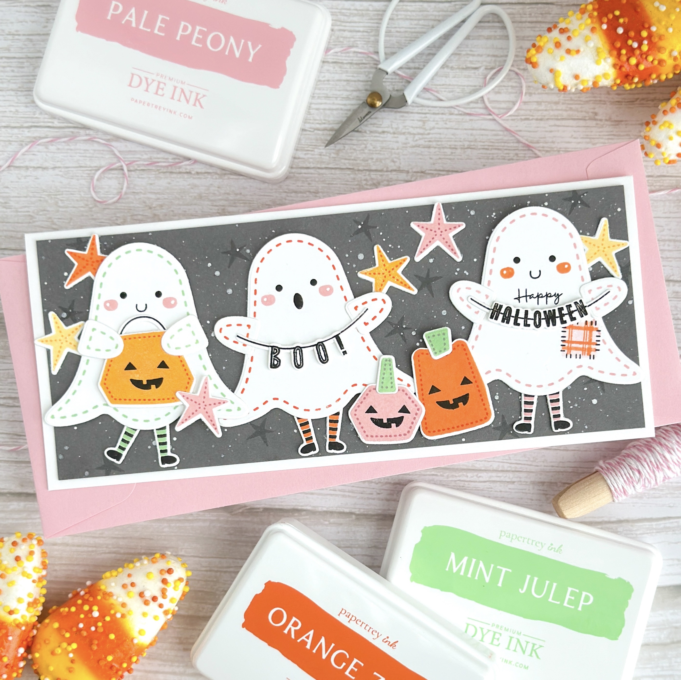 In Stitches: Halloween Stamp Set