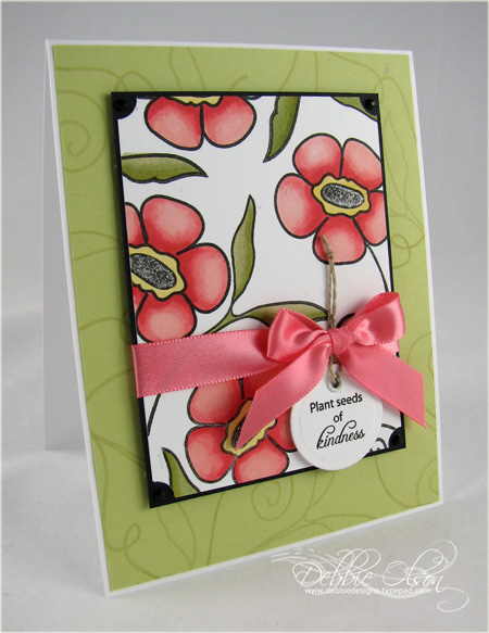 Flower Garden Sentiments Mini Stamp Set