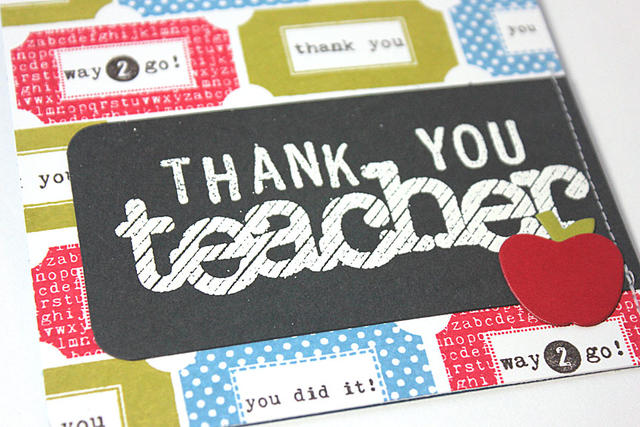 Teacher Tickets Stamp Set