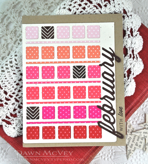 Day by Day Blocks Mini Stamp Set