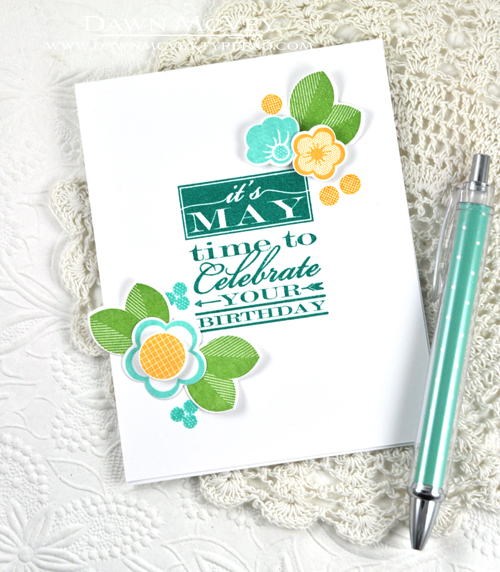 Birthday Classics: May Mini Stamp Set