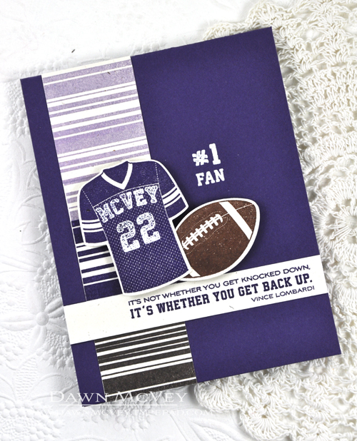 Football Frenzy Additions Mini Stamp Set