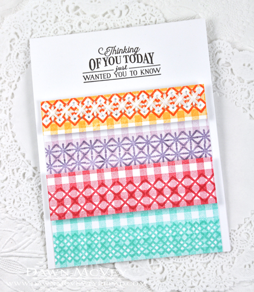 Chevron Skinny Washi: Papertrey Ink