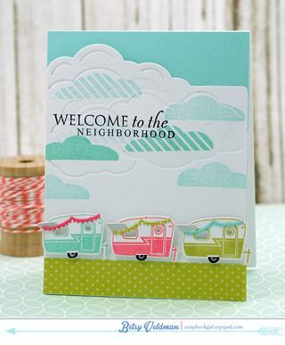 Petite Places: Happy Camper Mini Stamp Set