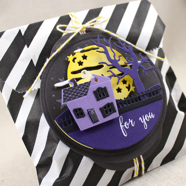 Petite Places: Spook Manor Mini Stamp Set