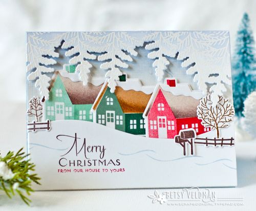 Winter Village Stamp Set