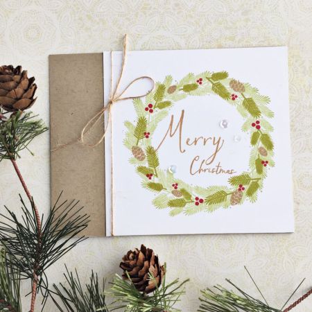 Sprig Wreath Stamp Set