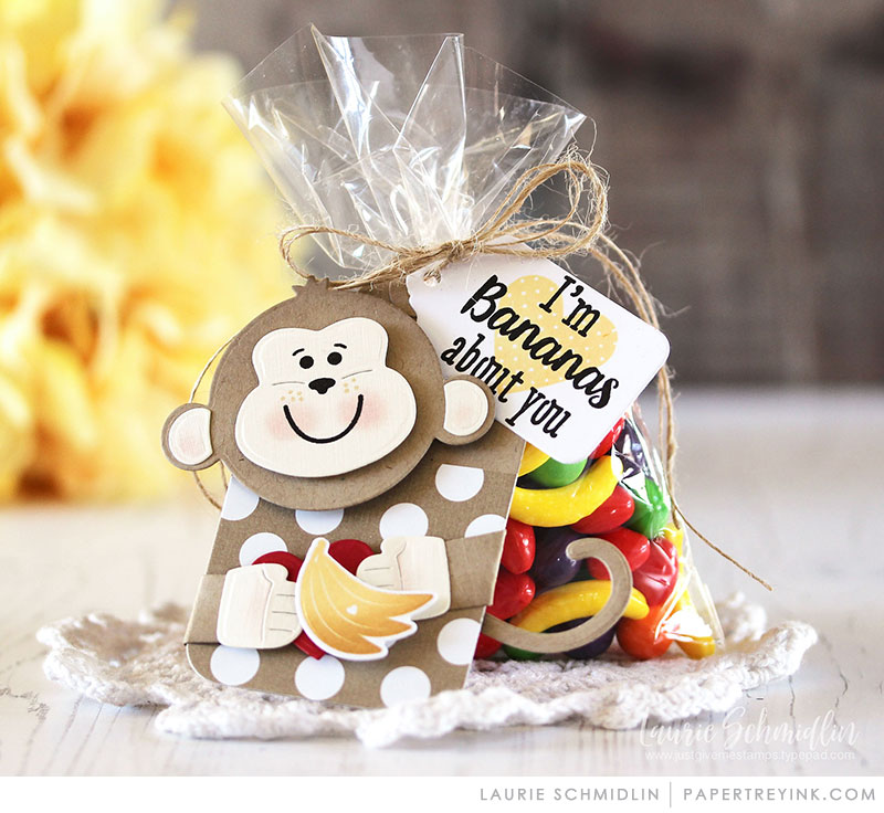 Huggables: Monkey Mini Stamp & Die