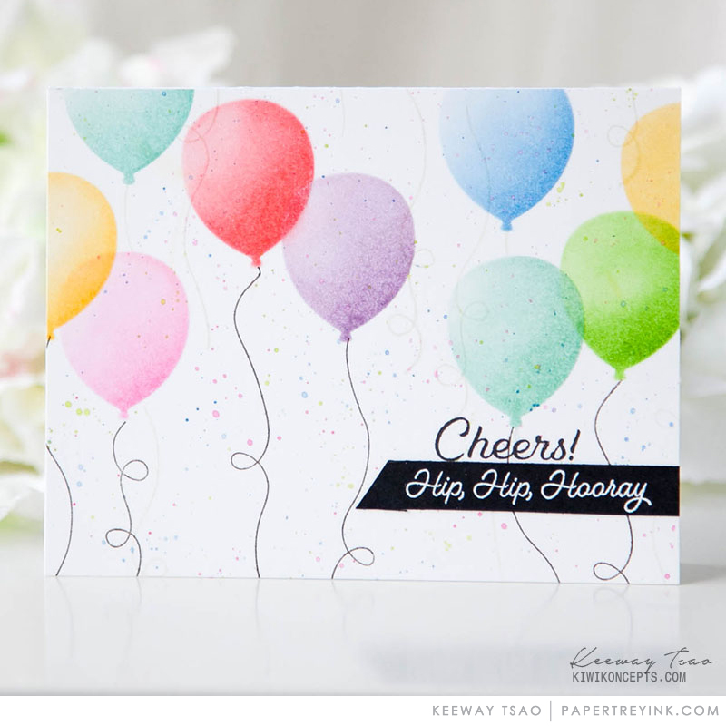 Birthday Balloons Stamp Set