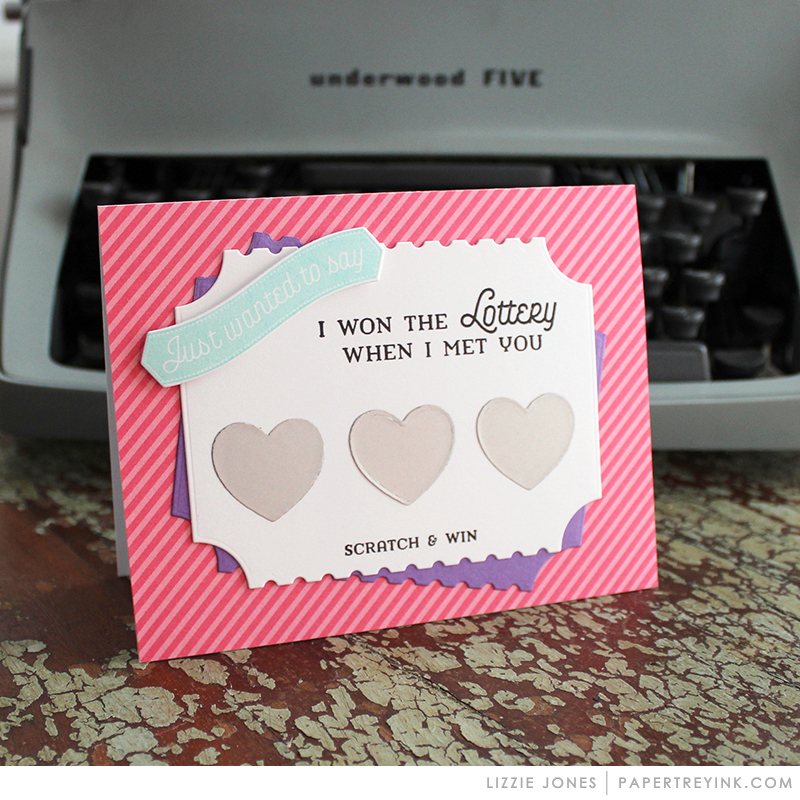 Lucky Scratch: Love Mini Stamp Set