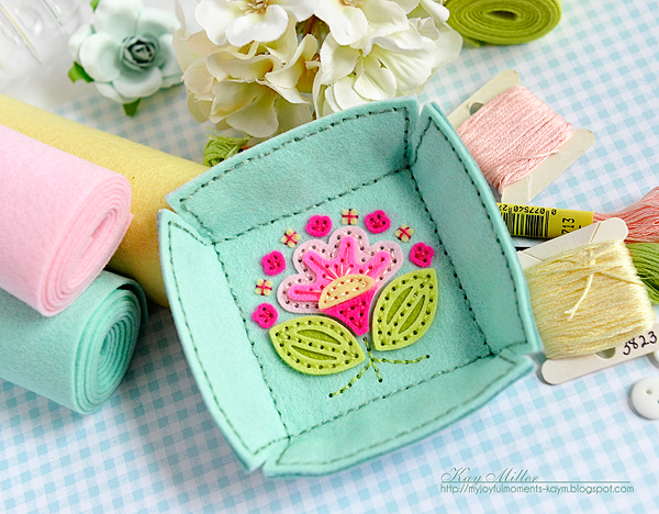 Papertrey Ink - Stitched Tray: Square Die + Square Trim Die Bundle