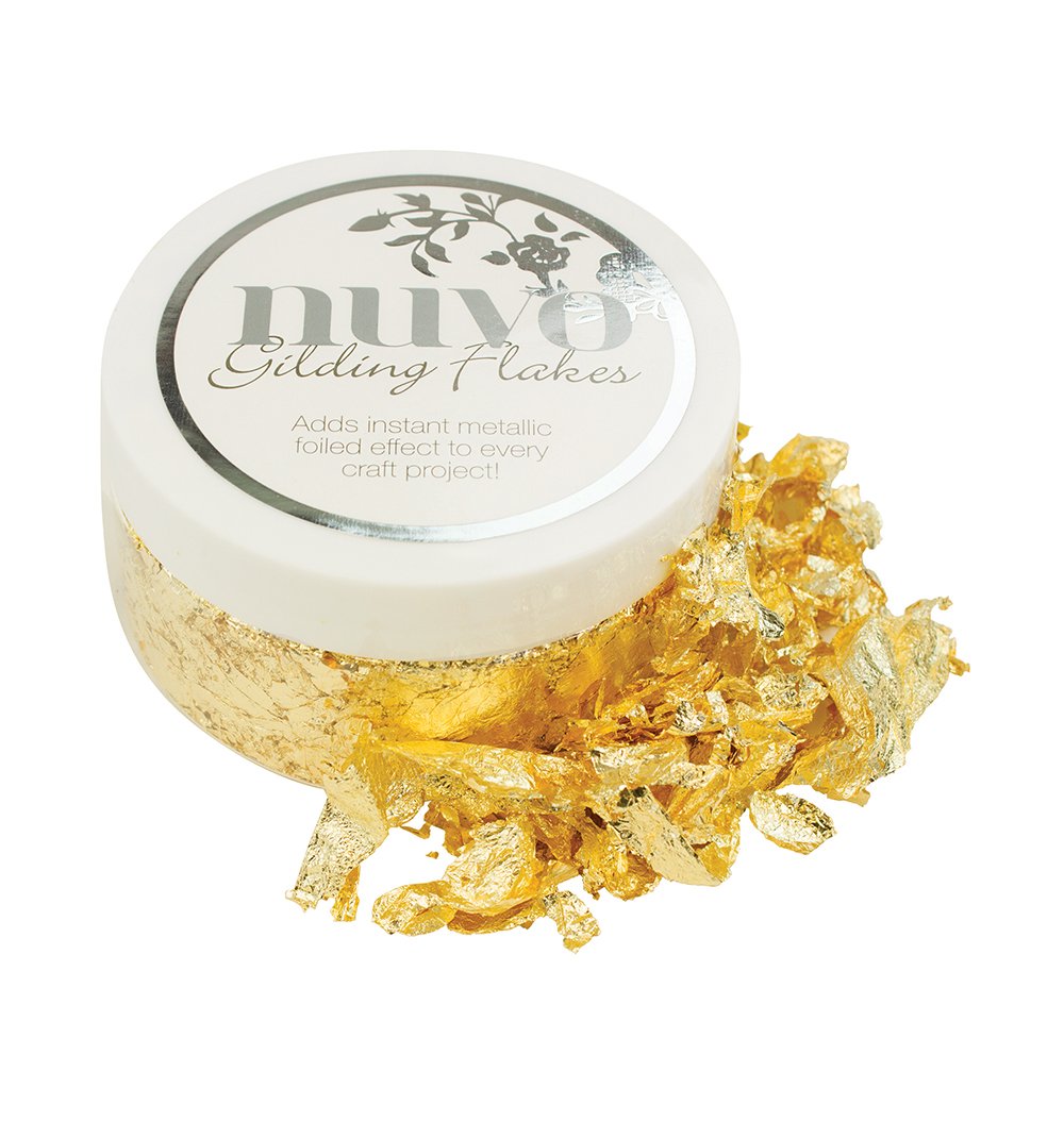 Nuvo Gilding Flakes - Radiant Gold