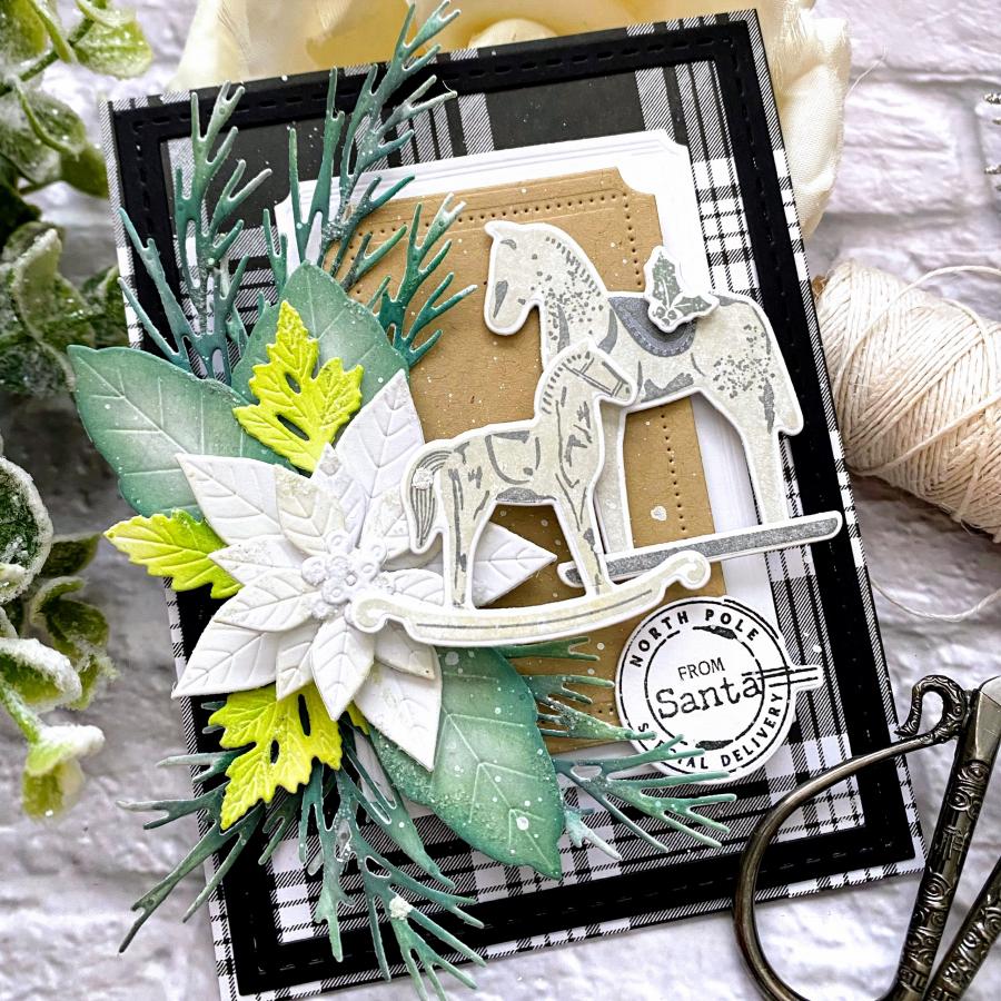 Papertrey Ink Deliver by December 25th Clear Stamps 1453