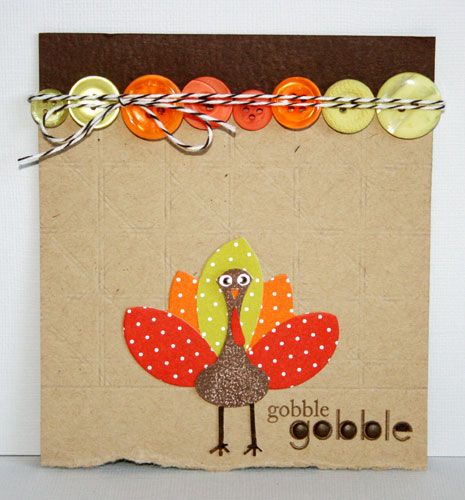 Papertrey Ink - Gobble, Gobble Die