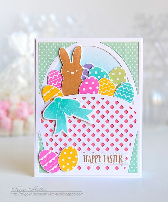 Papertrey Ink - Bunny Basket Die