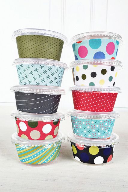 Papertrey Ink - Snack Cup Wrap Die