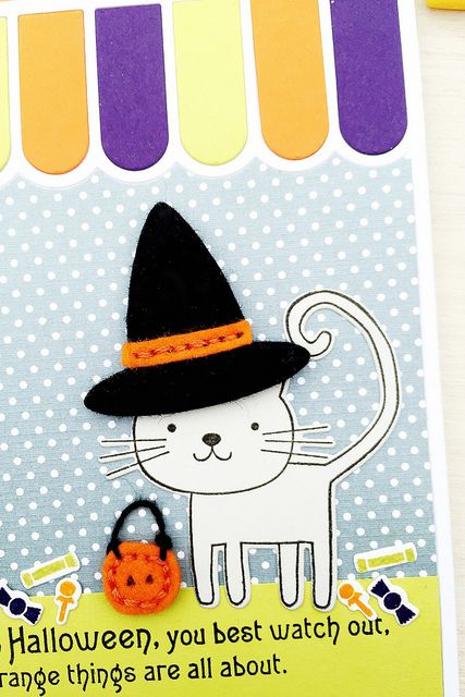 Papertrey Ink - Stitched Witch Hat Die