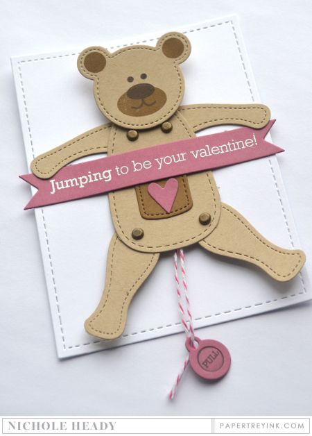 Papertrey Ink - Jumping for Joy Card Die