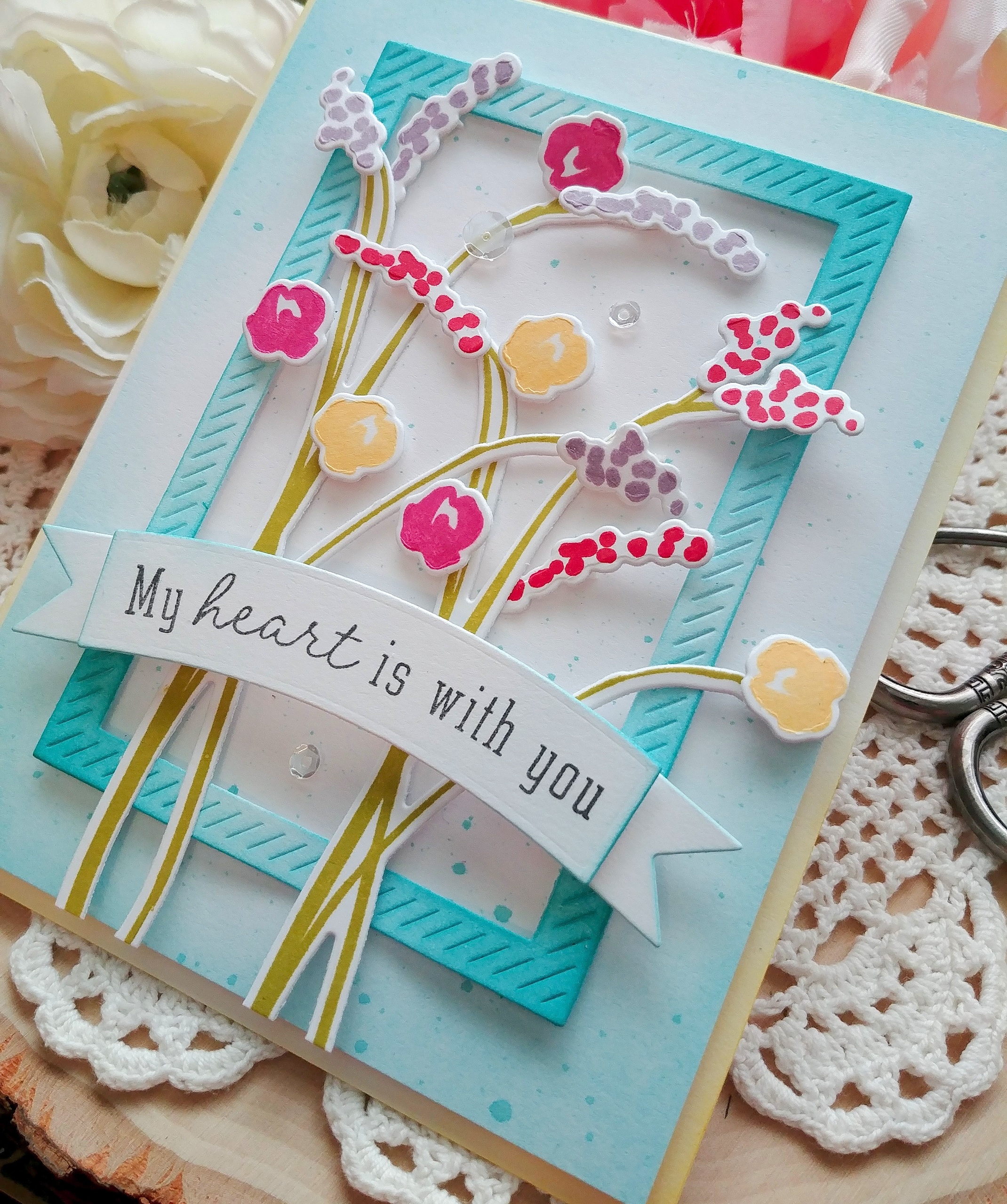 Border Bling: Skinny Diagonals Frame Die