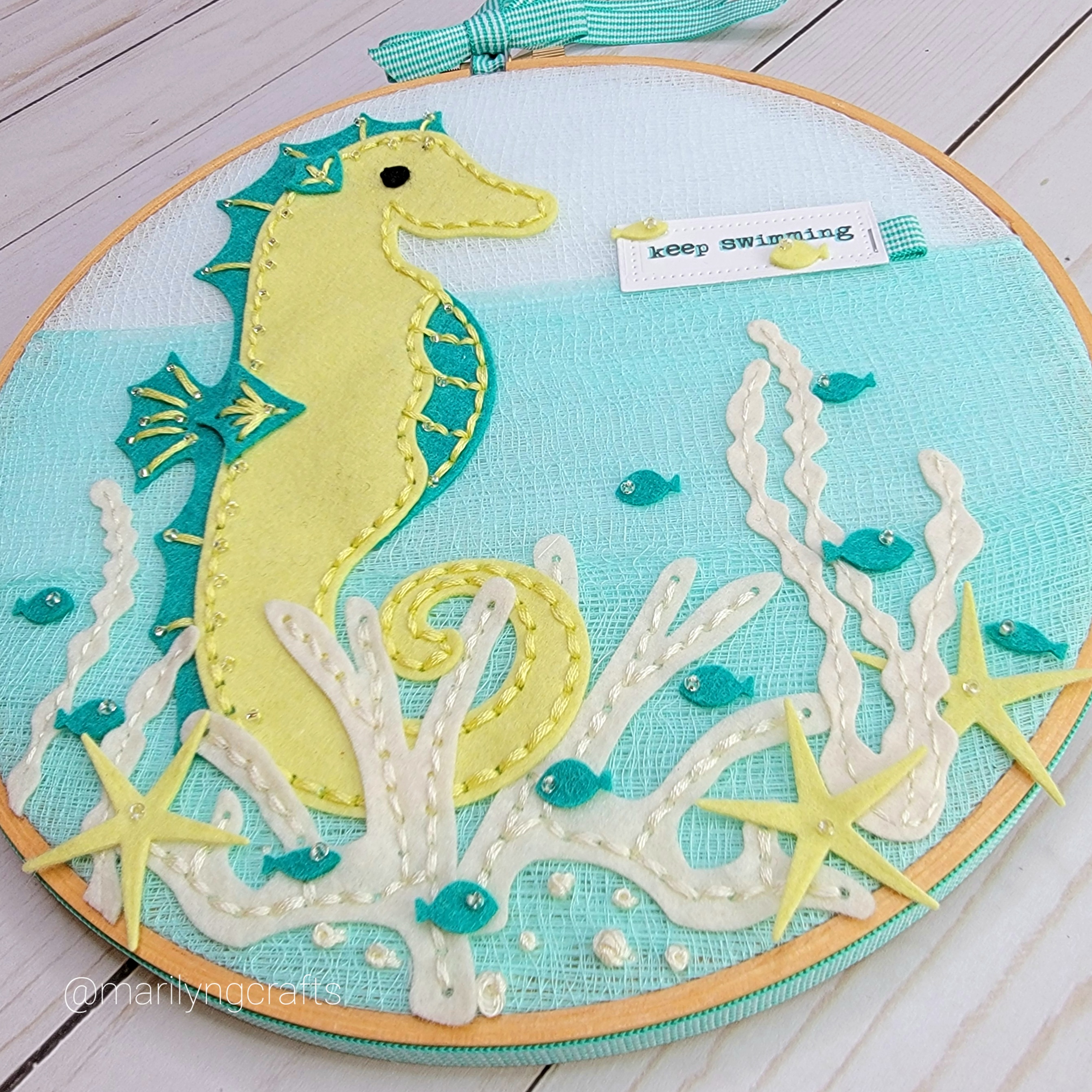 In Stitches: Plush Seahorse Kit