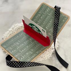 Go-To Gift Card Holder: Snowman Accessories Mini Stamp Set: Papertrey Ink