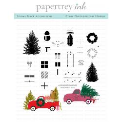 Snowy Truck Accessories Stamp Set