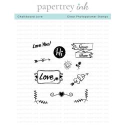 Chalkboard Love Stamp Set