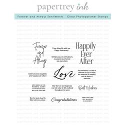 Forever and Always Sentiments Stamp Set