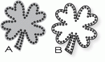 Papertrey Ink - Seasonal Stitching: Clovers Die Collection (set of 2)