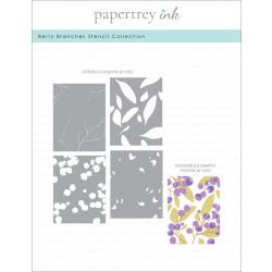 Berry Branches Stencil Collection (set of 4)